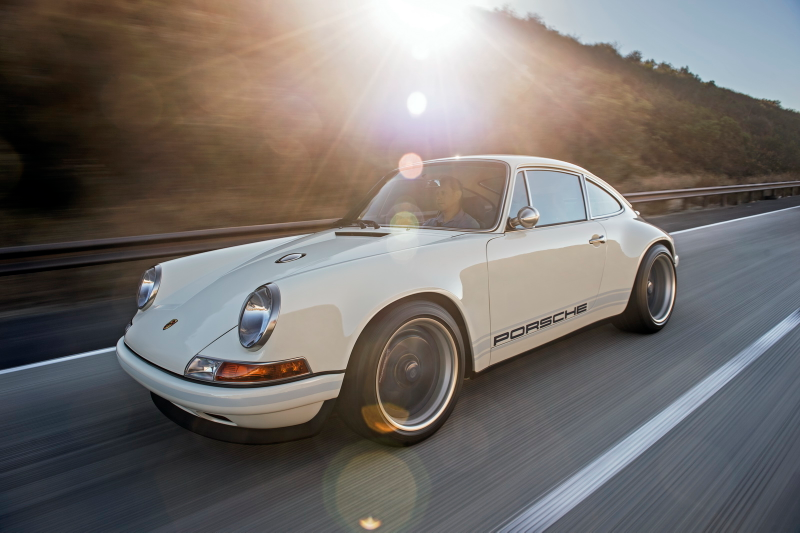 Illustration for article titled Stare At This New Gorgeous White 911 From Singer And Weep Tears Of Joy